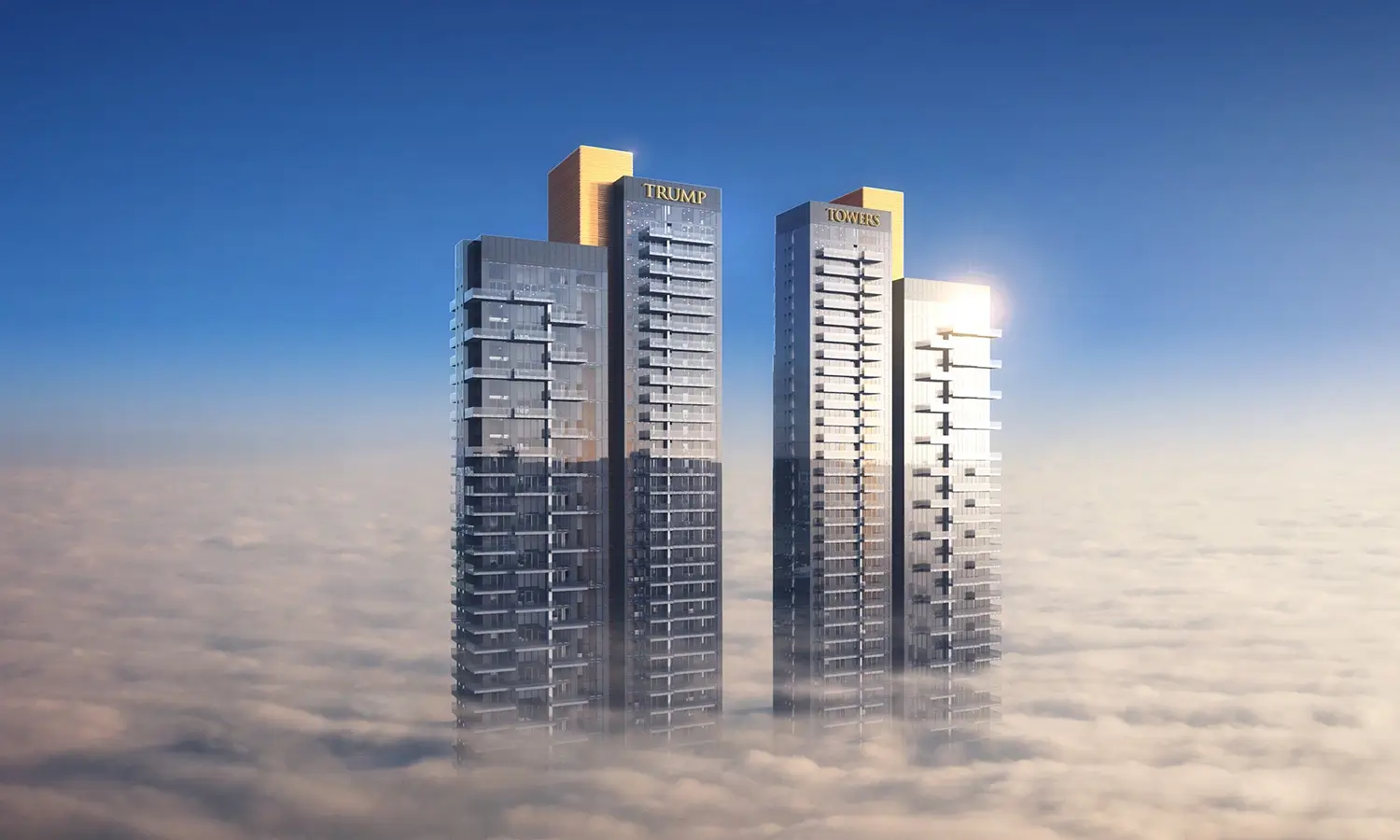 High rise apartments