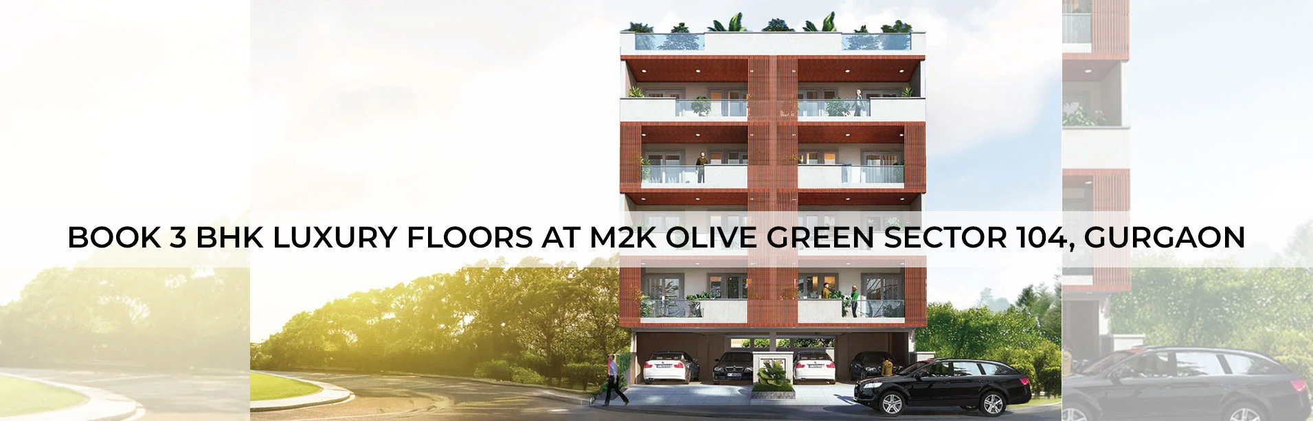 Book 3 Bhk Luxury Floors At M2k Olive Green Sector 104 Gurgaon