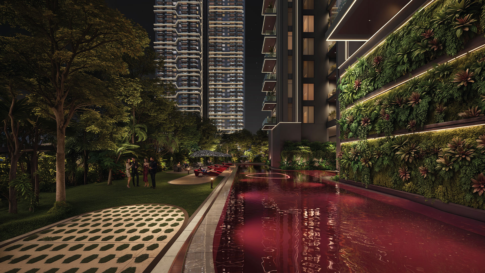 Tonino Lamborghini Residences Gurugram Pool