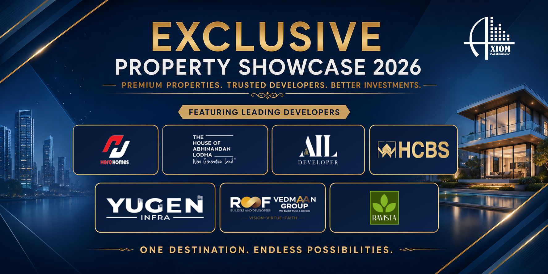 Exclusive Property Showcase 2026 Explore Premium Properties From India's Leading Builders