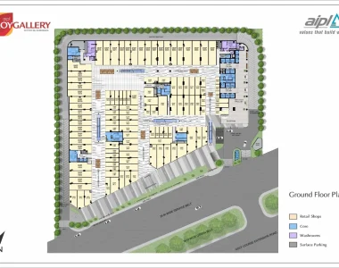 Aipl-joy-gallery-ground-floor-plan