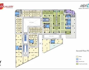Aipl-joy-gallery-second-floor-plan