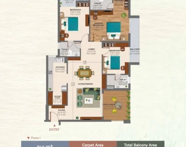 Ashiana-amarah-1205-sqft.-3-bhk-floor-plantulip