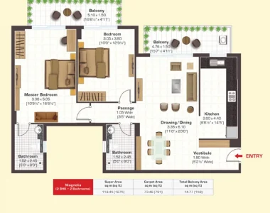 Ashiana-anmol-2bhk-floor-plan