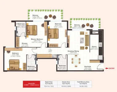 Ashiana-anmol-3bhk-floor-plan