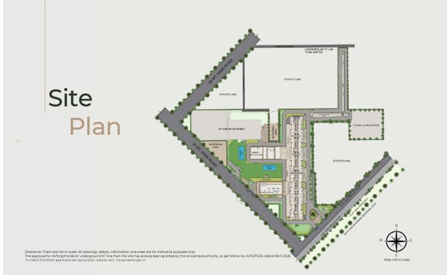 Bptp Amstoria Verti Greens Site Plan