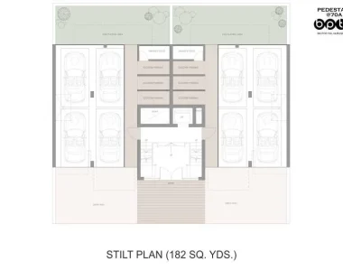 Bptp-pedestal-floor-plan-stilt-180-sq.yard_