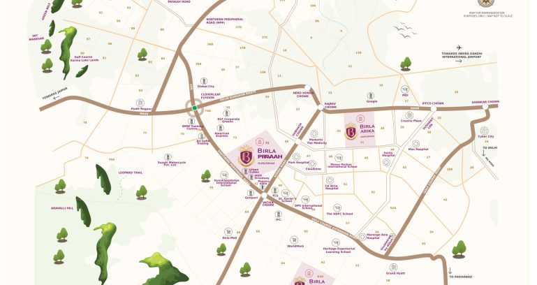 Birla Pravaah Location Map