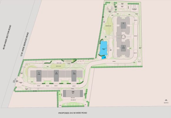 Birla Pravaah Site Plan