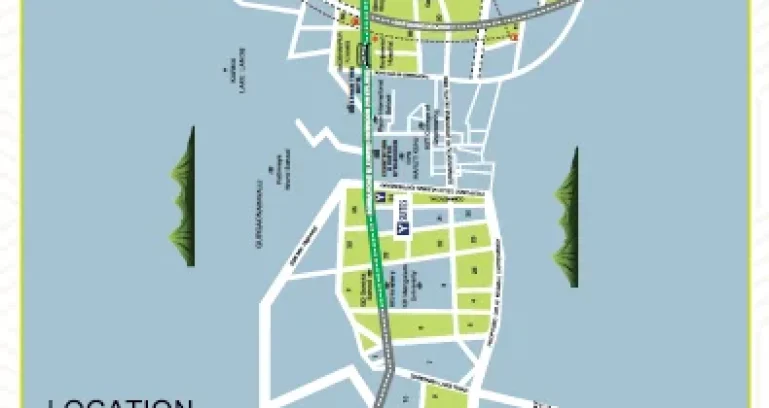 Chd-y-suites-location-map