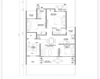 Central-park-flower-valley-cerise-floors-1210-sq.ft-third-floor-plan