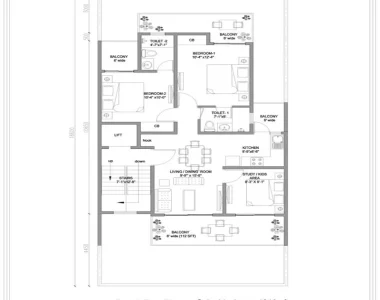 Central-park-flower-valley-cerise-floors-1210-sqft.-fourth-floor-plan