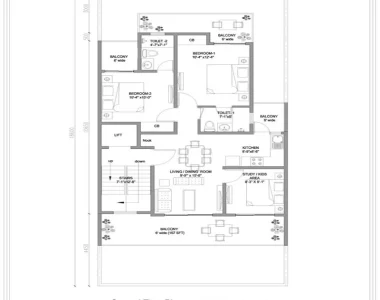 Central-park-flower-valley-cerise-floors-1255-sq.ft-second-floor-plan