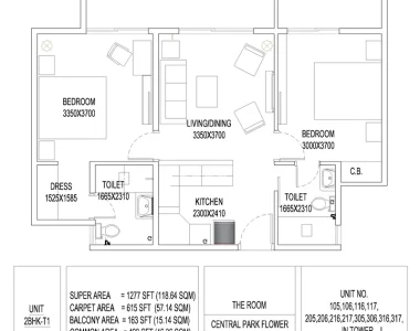 Central-park-flower-valley-the-room-1277-sqft-floor-plan