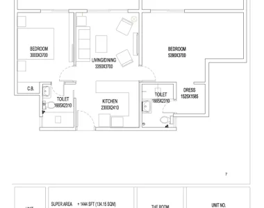 Central-park-flower-valley-the-room-1444-sqft-floor-plan