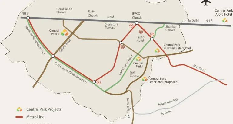 Central-park-resorts-beau-villas-location-map-1536x1035