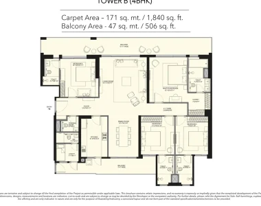 Conscient-hines-elevate-reserve-4-bhk-floor-plan