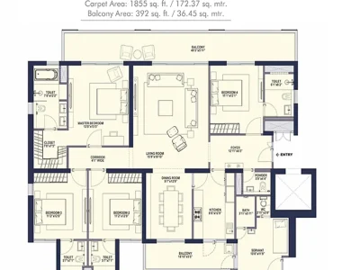 Conscient-hines-elevate-floor-plan-4-bhk