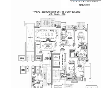 Dlf-camellias-4-bedroom-floor-plan