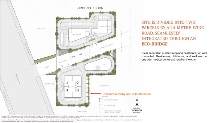Dlf The Aureva Site Plan