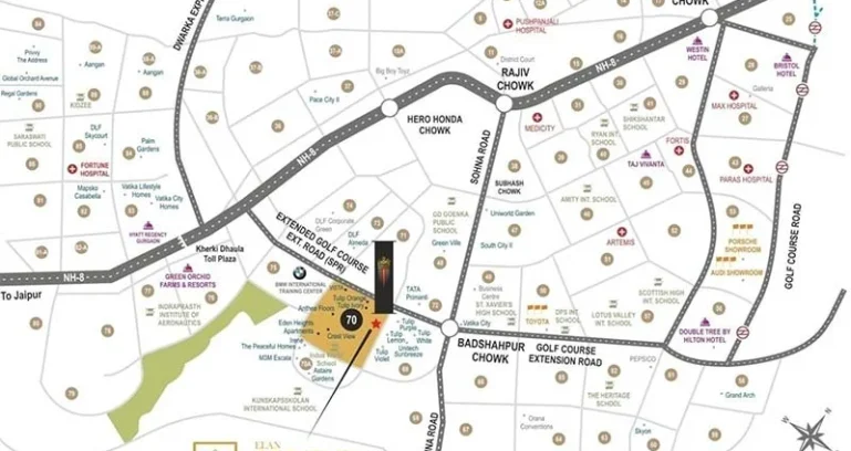 Elan-epic-location-map