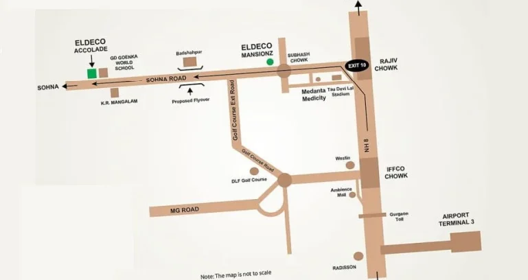 Eldeco-acclaim-location-map-final