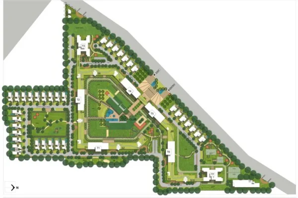 Experion-windchants-site-plan