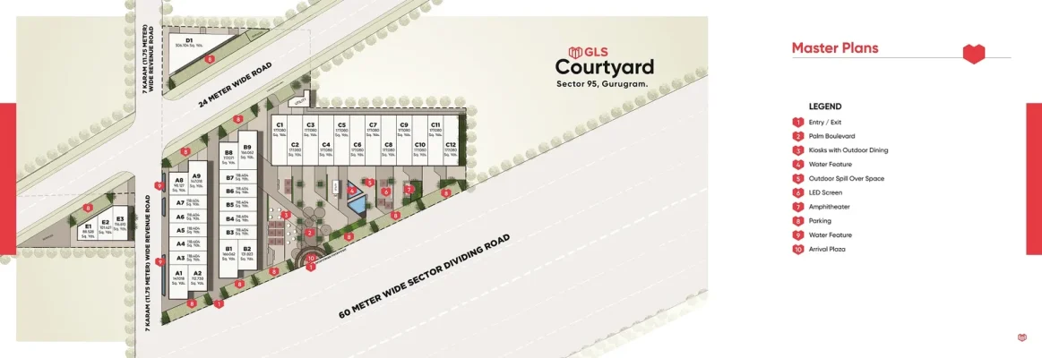 Gls-courtyard-site-plan