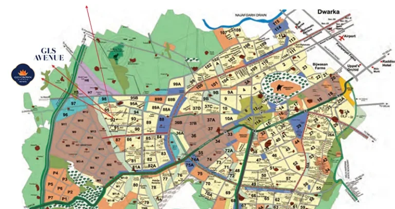 Gls-south-avenue-location-map