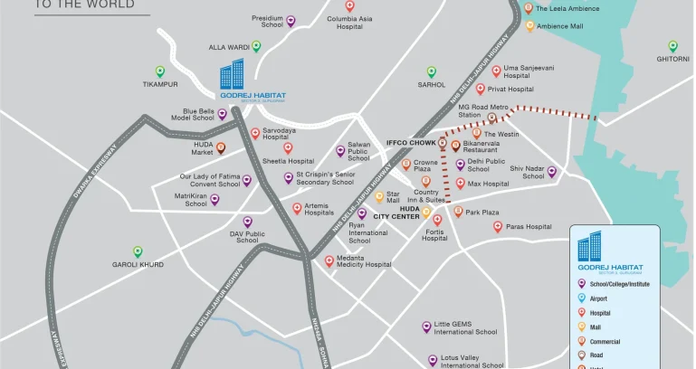 Godrej-habitat-location-map