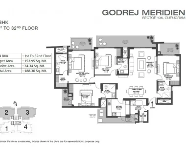 Godrej-meridien-floor-plan-4-bhk-iconic-towers