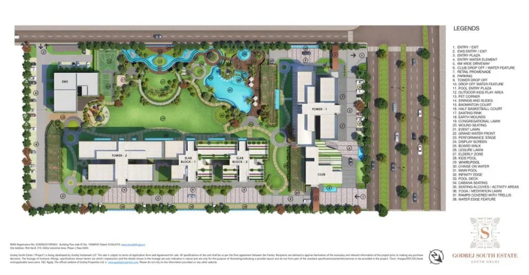 Godrej-south-estate-site-plan