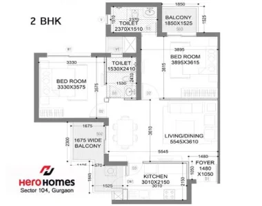 Hero-homes-gurgaon-floor-1