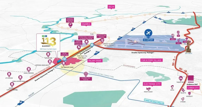 M3m-113-market-location-map