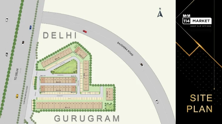 M3m-114-market-site-plan