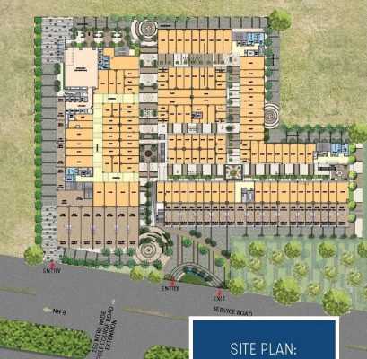 M3m-corner-walk-site-plan