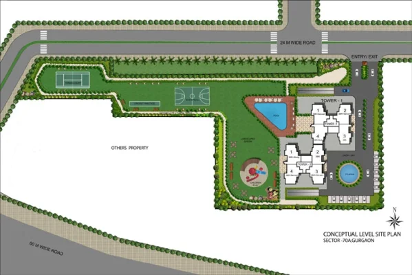 M3m-escala-site-plan