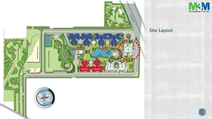 M3m-ikonic-site-plan
