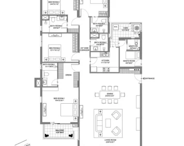 M3m-merlin-4bhk4tsq-floor-plan