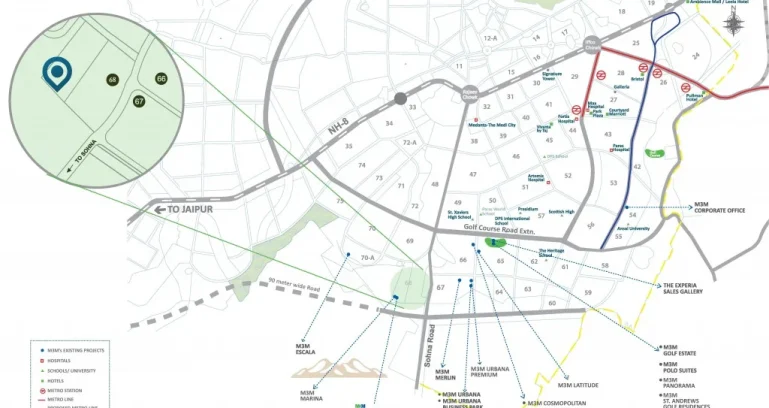 M3m-sierra-location-map