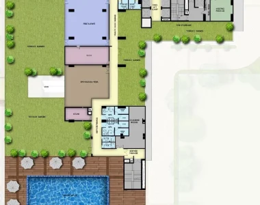 M3m-skylofts-club-layout