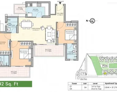 M3m-the-marina-floor-plan-3-bhk-1692-sqft.