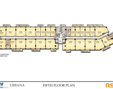 M3m-urbana-fifth-floor-plan