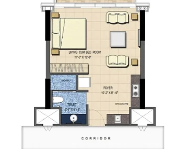 M3m-urbana-one-key-resiments-floor-plan-800-sqft