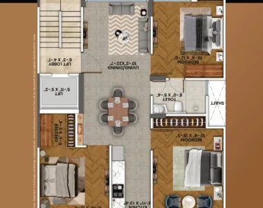 Mrg-crown-3-bhk-type-a-typical-floor-plan