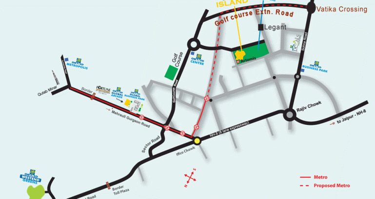 Orchid-island-location-map