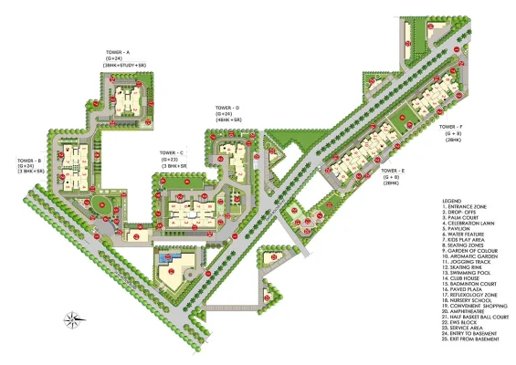 Paras-dews-site-plan