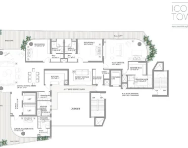 Paras-quartier-iconic-tower-floor-plan