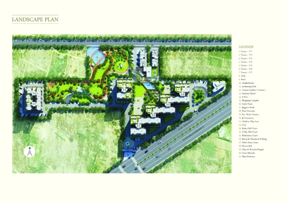 Pareena-coban-residences-site-plan