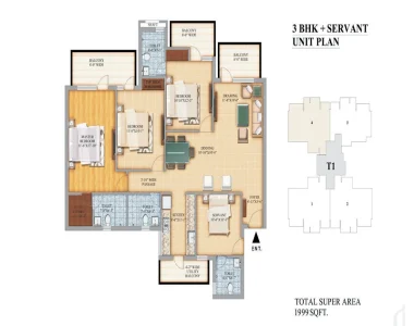 Pareena-micasa-floor-plan-3-bhk-servant